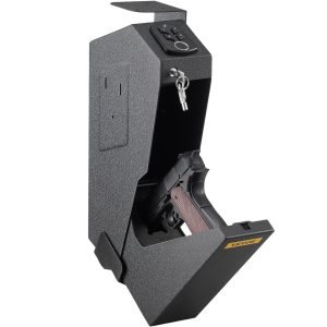 Seif pistol cu amprenta digitala