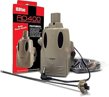 Chematoare ICOtec Nomad Plus + Atrapa + Bluetooth 165 sunete - imagine 4