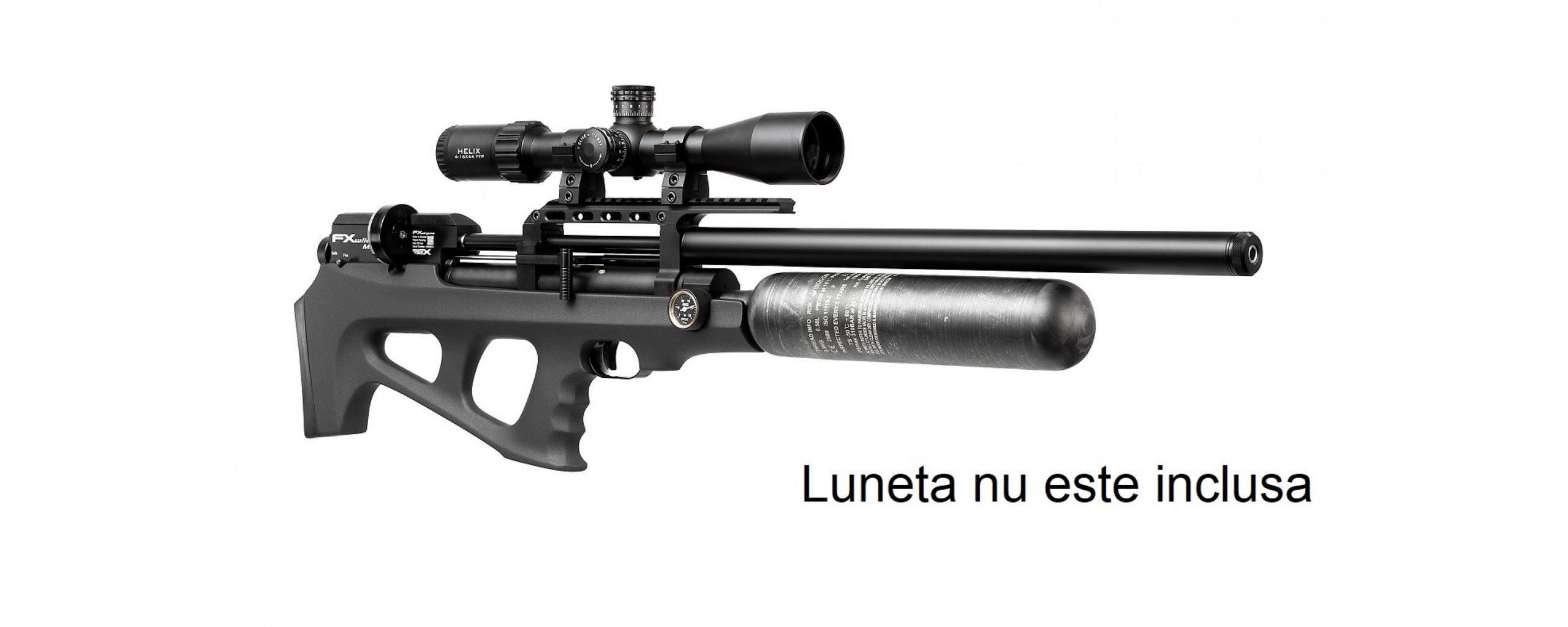 Arma Aer Comprimat cu Regulator FX Wildcat MK3 BT Sniper - imagine 2