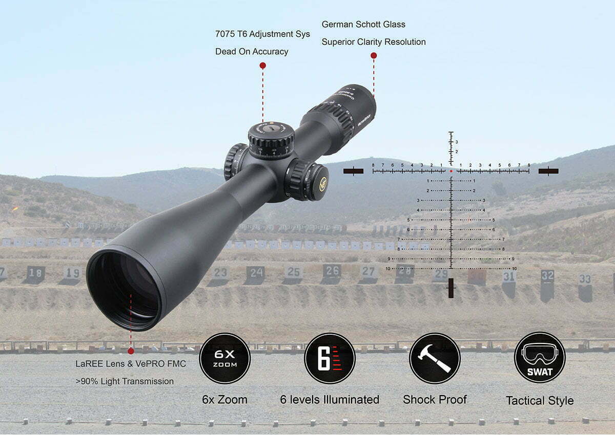 Luneta Vector Optics Continental 5-30×56 34MM FFP - imagine 3