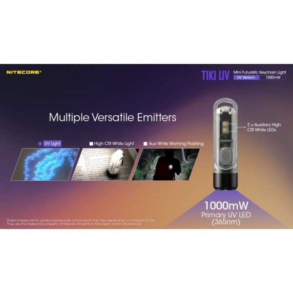 Lanterna breloc Nitecore Tiki - imagine 5
