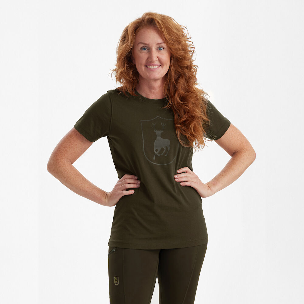 Tricou Deerhunter Lady Logo - imagine 3