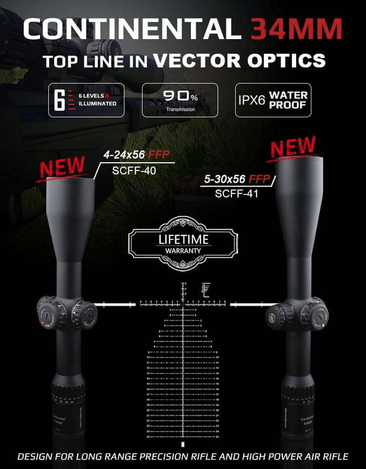 Luneta Vector Optics Continental 5-30×56 34MM FFP - imagine 5